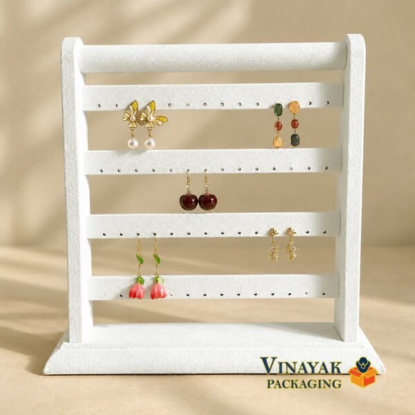 Premium 4 Layer Earrings Display Stand (size 11.5*11.5 inch)